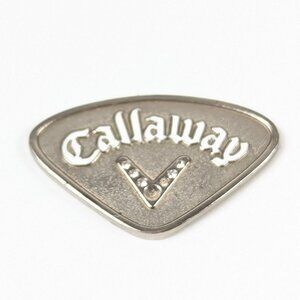 Callaway Triangle Golf Ball Marker with Crystal Rhinestones